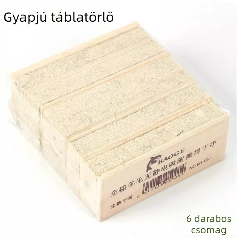 Filcből készült, többfunkciós táblatörlő krétatáblához és rajztáblához, tartós, kiváló minőségű
