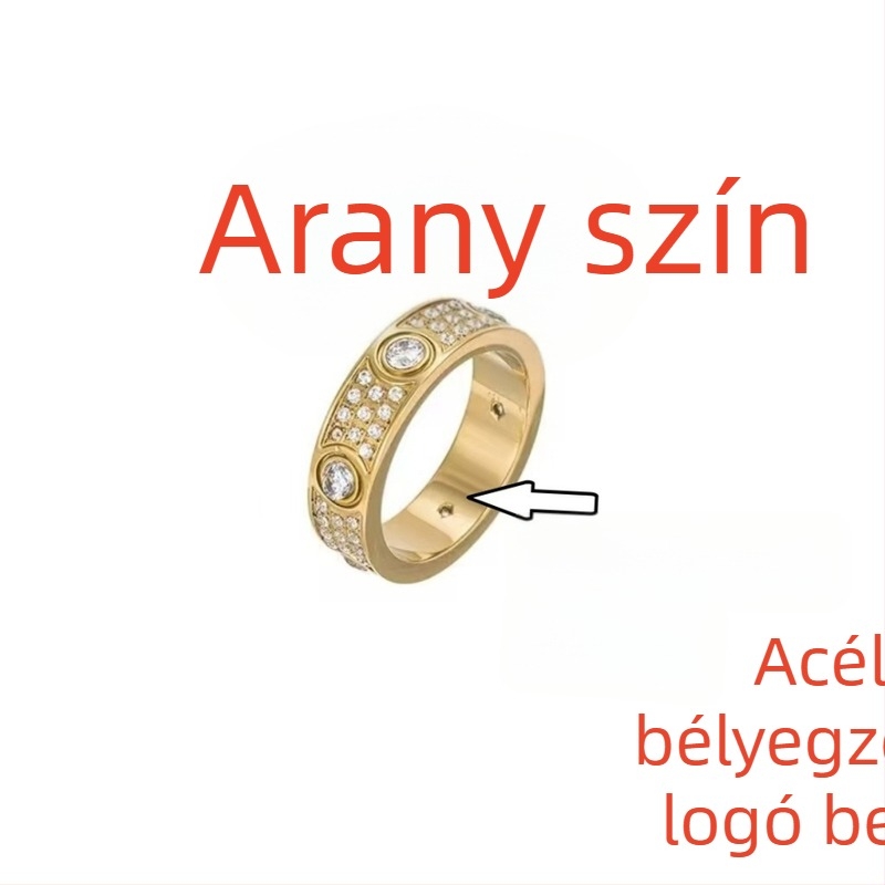 Párgyűrű titánium-acélból, széles és keskeny dizájn, rózsaarany bevonat, női divat ékszer