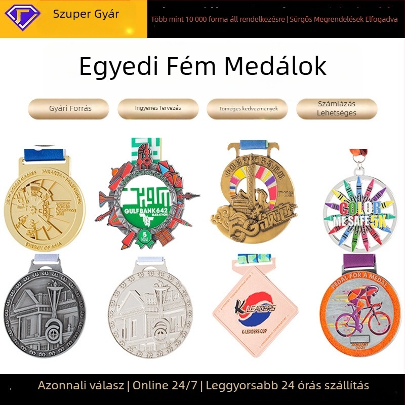 Személyre szabott maratoni érmek, egyedi futóérmek, vállalati érmek, fém érmek, érmegyártás és emlékek