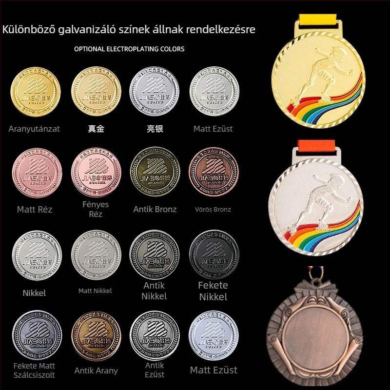 Személyre szabott maratoni érmek, egyedi futóérmek, vállalati érmek, fém érmek, érmegyártás és emlékek