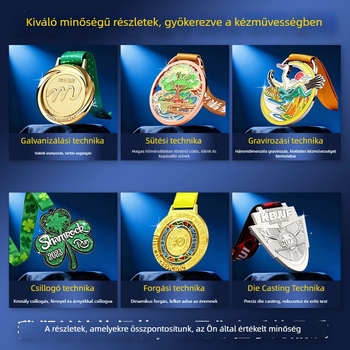 Személyre szabható maratoni érmek, névtáblák és emléklapok