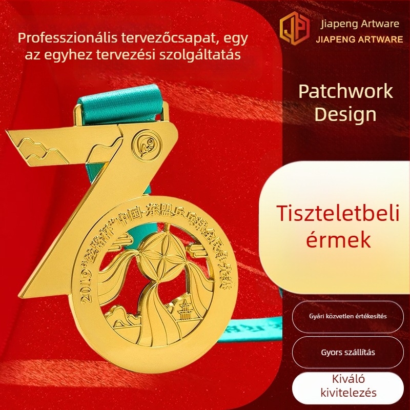 Testreszabható emlékérem hegymaratonhoz
