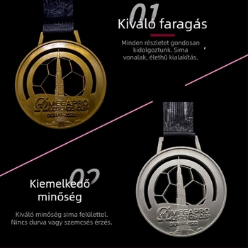 Személyre szabott fém érmet maratonra és kosárlabda eseményekre – zománcozott érem