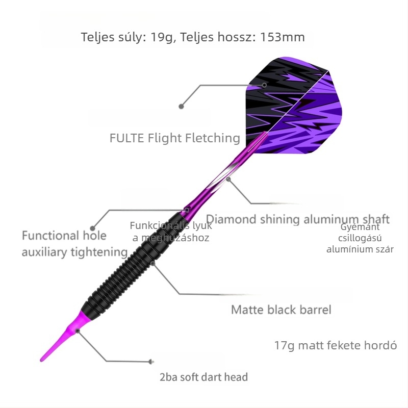 Goodarts Puha darts készlet puha hegyeivel és elektromos darts tűvel