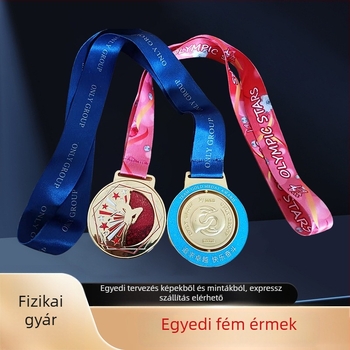Személyre szabott fém medálok iskolai sporttalálkozókhoz, maraton futóversenyekhez és kerékpáros eseményekhez — az Ön tervezése szerint készítve