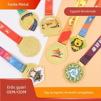 Személyre szabott fém érmek maraton és taekwondo rendezvényekhez