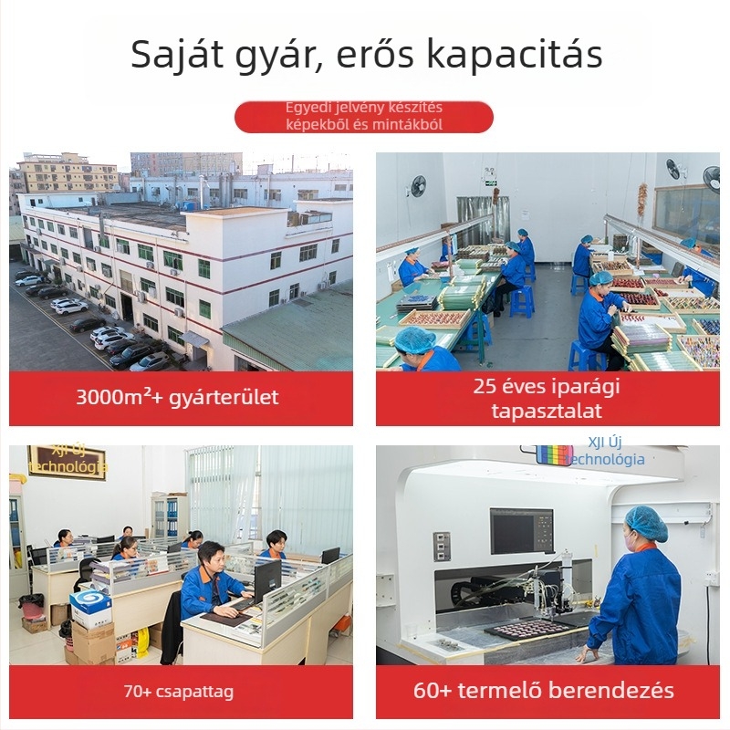 Egyedi mágneses jelvény cinkötvözetből az alkalmazotti azonosító kártyához