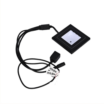 Hozzáférés-ellenőrző 1D/2D kódolvasó modul NFC-kártyaolvasóval, TCP/IP kommunikációval, QR-kód modul, 86x86x32 mm ház