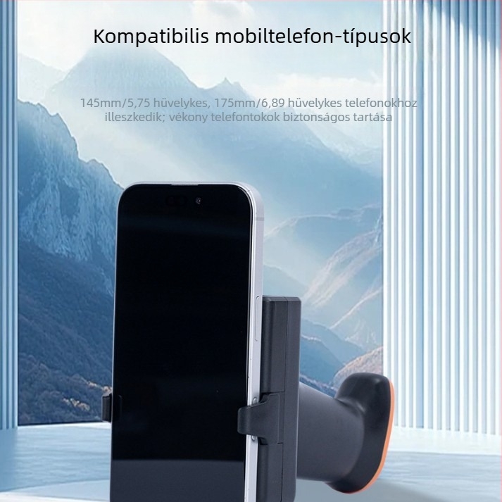 Hordozható vezeték nélküli Bluetooth vonalkódolvasó 1D/2D kódokhoz – kézi PDA terminál