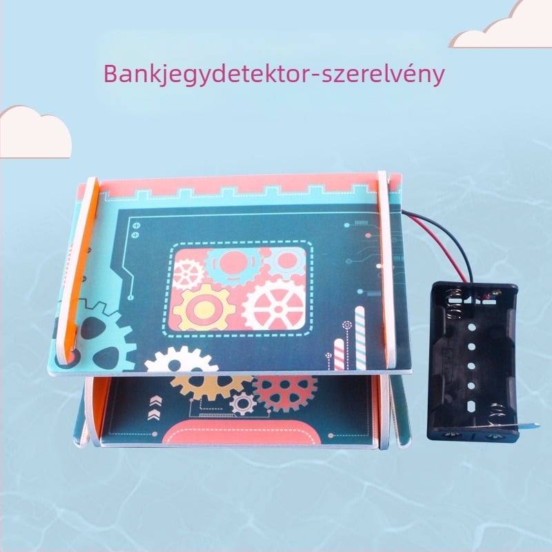 DIY bankjegydetektáló diákoknak – kreatív tudományos kísérleti készlet KT táblával