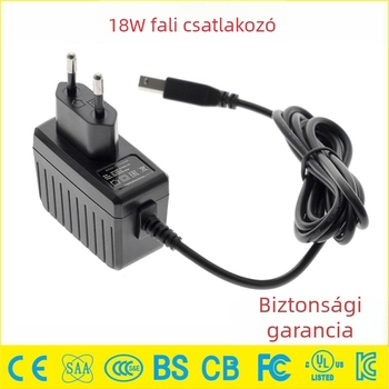 DC tápegység 12V 1.5A / 24V 750mA, okos töltő