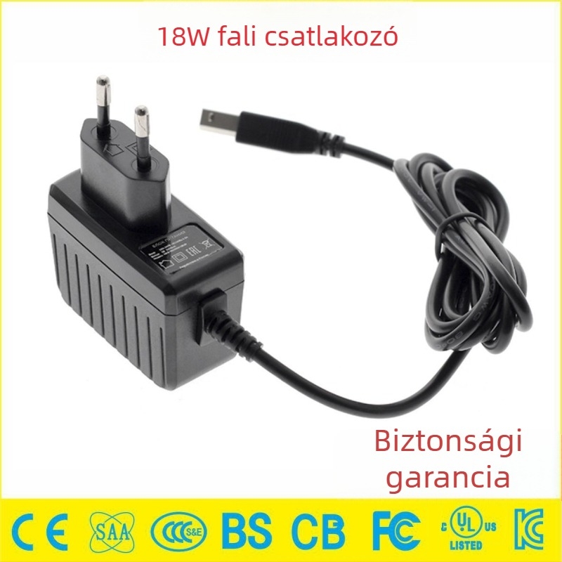 DC tápegység 12V 1.5A / 24V 750mA, okos töltő