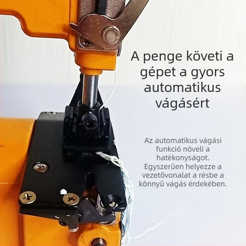 Töltőakkumulátoros hordozható tasakzáró gép szőtt és vászon zacskókhoz