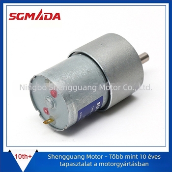 TG-38 kör DC hajtómotor, többfunkciós, csendes, mini DC motor