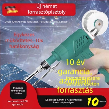 Új, teljesen automata forrasztó gép, kézben tartható forrasztópáka, fénycsík, gyors forrasztó eszköz, forrasztó huzal