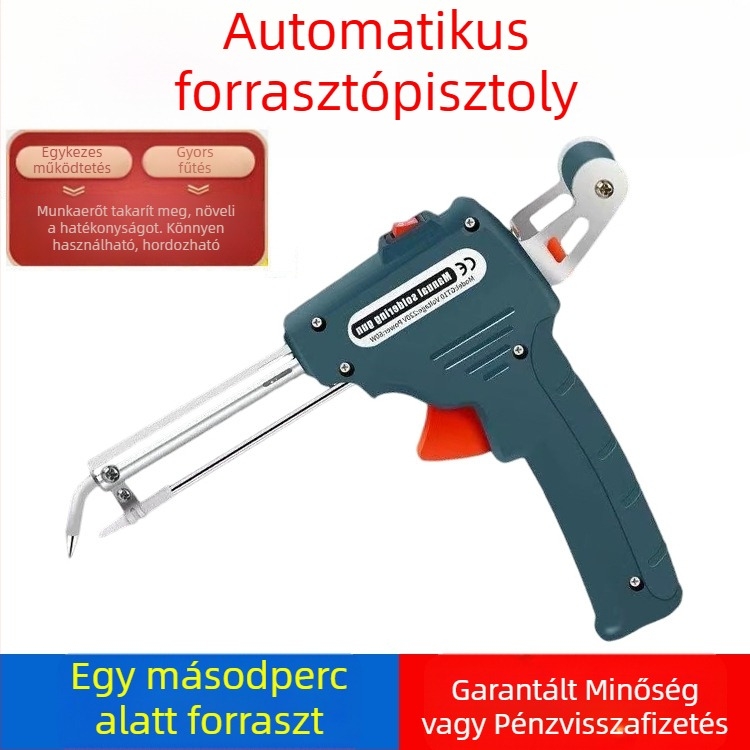 Új, teljesen automata forrasztó gép, kézben tartható forrasztópáka, fénycsík, gyors forrasztó eszköz, forrasztó huzal
