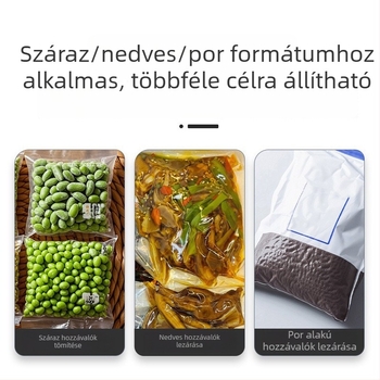 Teljesen automata kompakt otthoni élelmiszer vákuumzáró gép
