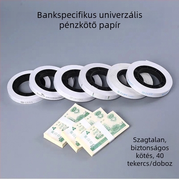 Bankjegyek kötőpapírja — univerzális kötőpapír korongos géphez, automatikus alacsony hőmérsékletű kötés