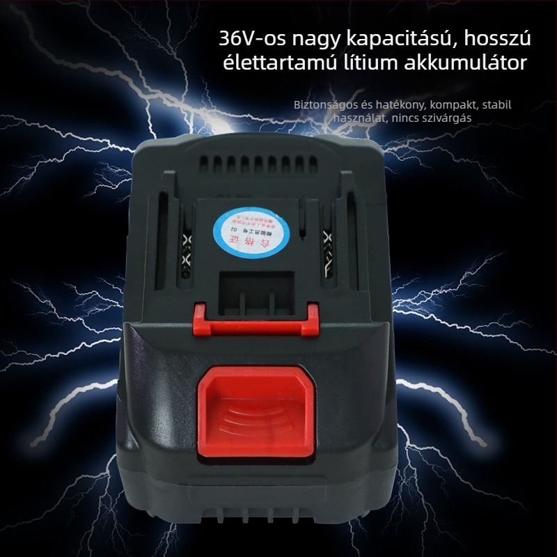 Akkumulátoros hordozható varró- és záró készülék szőtt zacskókhoz, pisztoly-stílusú elektromos záró