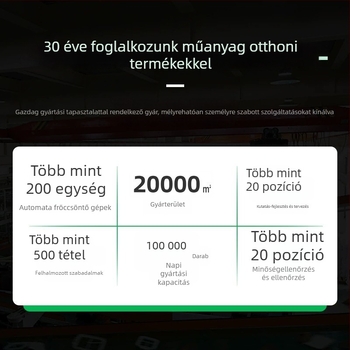 Nordic stílusú minimalist plastik hulladéktartó, négyzet alakú, fedél nélküli, 12 liter, otthoni használatra (konyha, fürdőszoba, hálószoba, nappali)