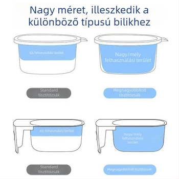 Egyszer használatos műanyag zacskók babáknak és gyerekeknek a vécéfedélhez