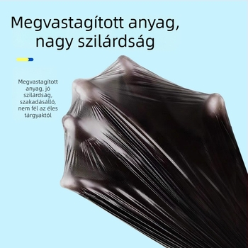 Egyszer használatos tisztító zacskók, rugalmas nyílással, vastagított anyagból, gyermekeknek, terhes nőknek és időseknek