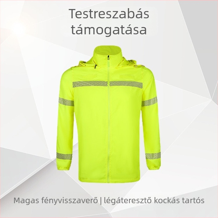 Kapucnis UV-védő felső Ice Silk anyagból, gyorsan száradó, hosszú ujjú