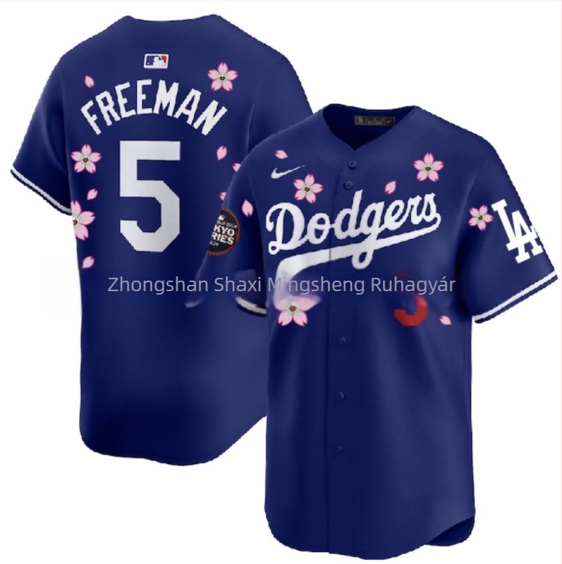 Férfi baseball mez 3D digitális nyomtatással, gyorsan száradó sportos felső