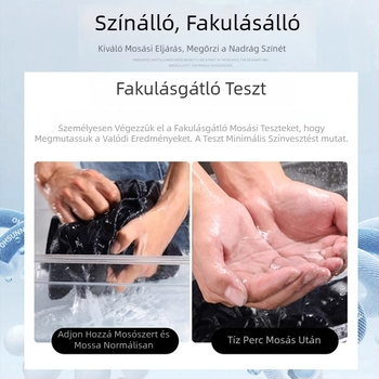 Férfiaknak fekete slim fit nadrág, nagy elasztikussággal, egyenes szabású, gyűrődésmentes, tavasz- és őszre