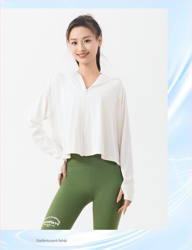 Nylon eredeti fonalból készült divatos köpeny UPF 100+ napsugárvédelmével, casual Ice Silk, nőknek