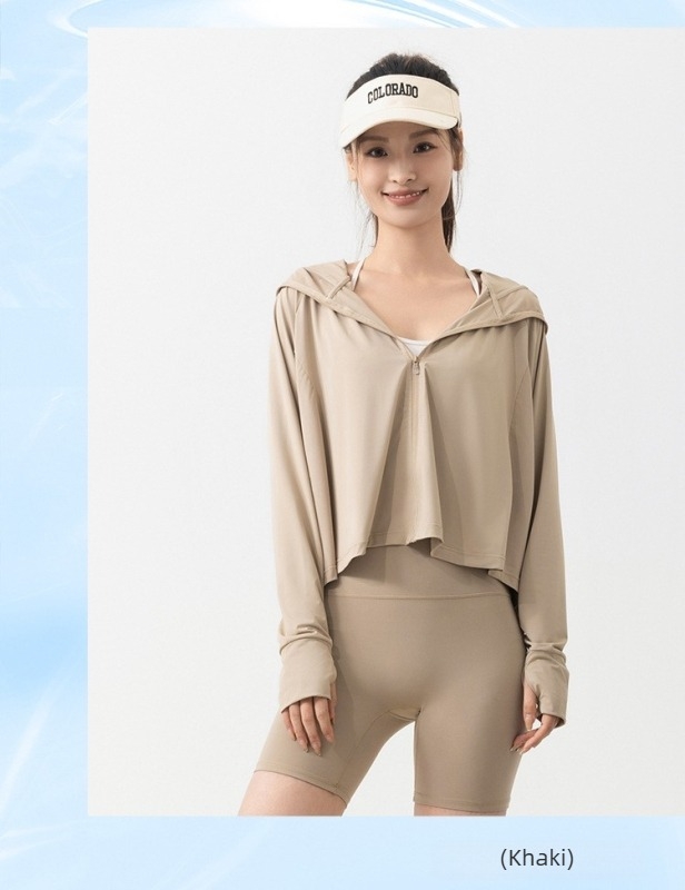 Nylon eredeti fonalból készült divatos köpeny UPF 100+ napsugárvédelmével, casual Ice Silk, nőknek