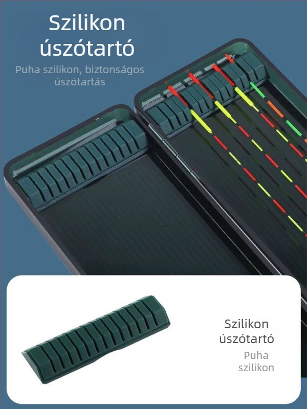 Longjiang Long 650-26 PC úszó doboz, nagy kapacitású, kétszintes, horgászfelszereléshez