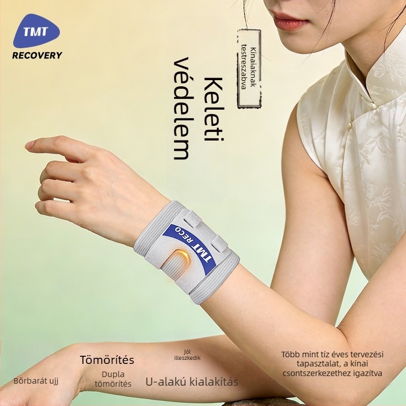 TMT TFCC csuklónyakörv ính-hártya-támogatással, sprain esetén, kompressziós csuklópánt edzéshez és munkához