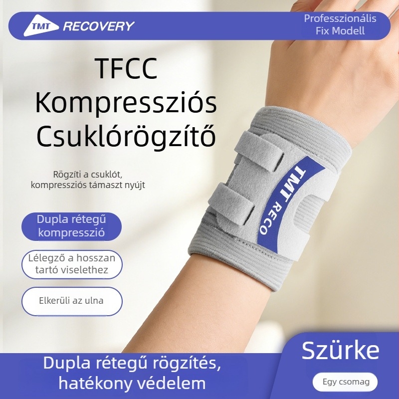 TMT TFCC csuklónyakörv ính-hártya-támogatással, sprain esetén, kompressziós csuklópánt edzéshez és munkához
