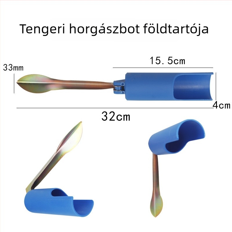 Fisherbon Összecsukható talajtámasz horgászbothoz – tengeri horgászathoz, többfunkciós kiegészítő