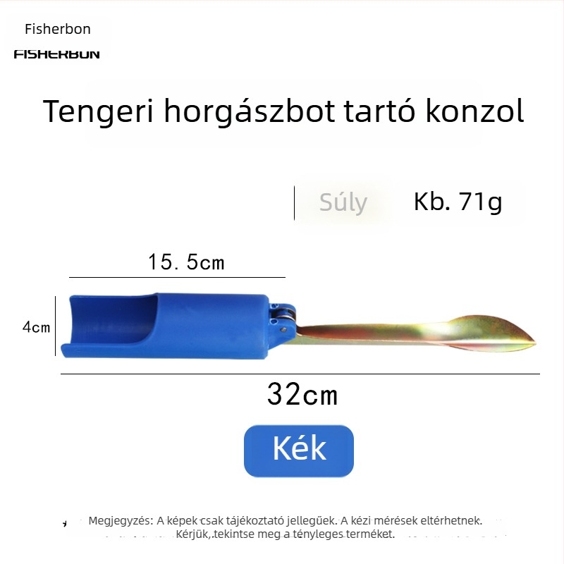 Fisherbon Összecsukható talajtámasz horgászbothoz – tengeri horgászathoz, többfunkciós kiegészítő