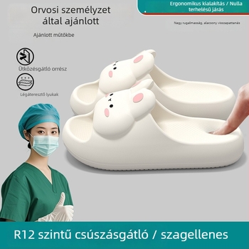 Női műtői papucs, nyár 2025, EVA talp, csúszásmentes, halk, szagtalan