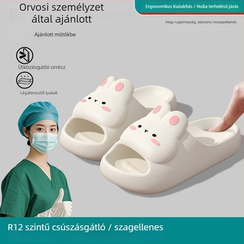Női műtői papucs, nyár 2025, EVA talp, csúszásmentes, halk, szagtalan