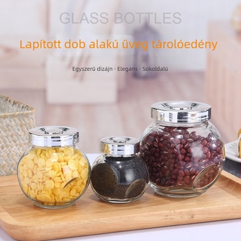 Fedeles üvegtartó a konyhába – fűszerek, gabonák, csillagánizs és bors számára