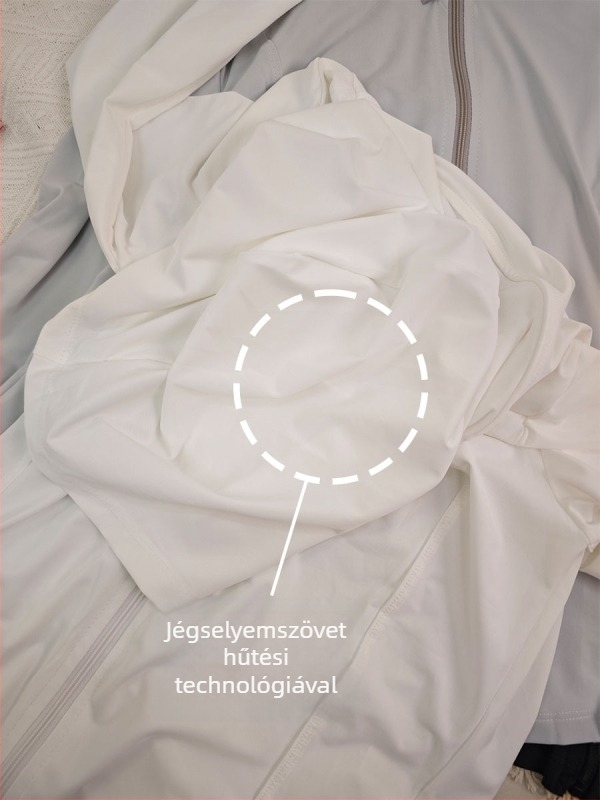 Női nyári kültéri napvédő kabát, karcsú szabás, légáteresztő, gyorsan száradó, jóga