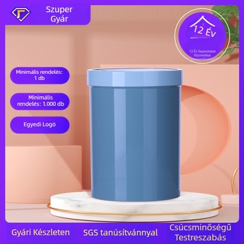 800 g PP szélesnyílású műanyag tartály fedéllel, zárható, fényes felület
