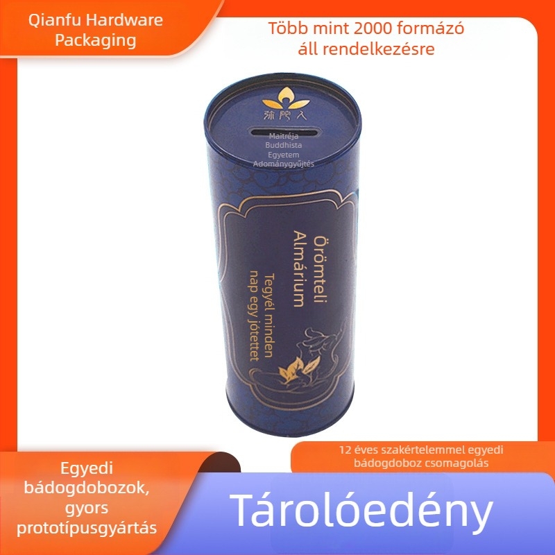 Magas, kerek fém persely gyerekeknek