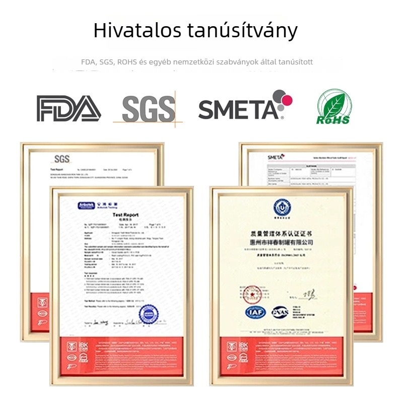 Aranyszínű kör alakú kaviárfém doboz, zárható, rozsdamentes
