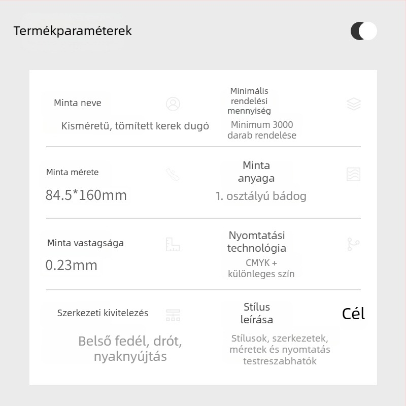 Kerek fémdoboz kávé- és tea csomagoláshoz, környezetbarát fémcsomagolás 84.5×160 mm