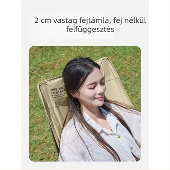 Explorer kültéri összecsukható Moon Chair kempingezéshez – hordozható relaxáló szék