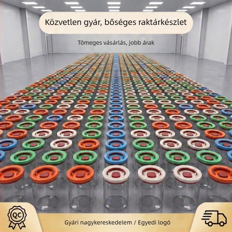 Átlátszó boroszilikát tárolóüvegek, légmentesen záródóak, nedvességállóak, élelmiszerbiztonságúak, diófélékhez, 800–1000 ml