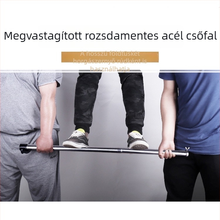 Rozsdamentes acél talp és alsó rúd horgásznapernyőhöz