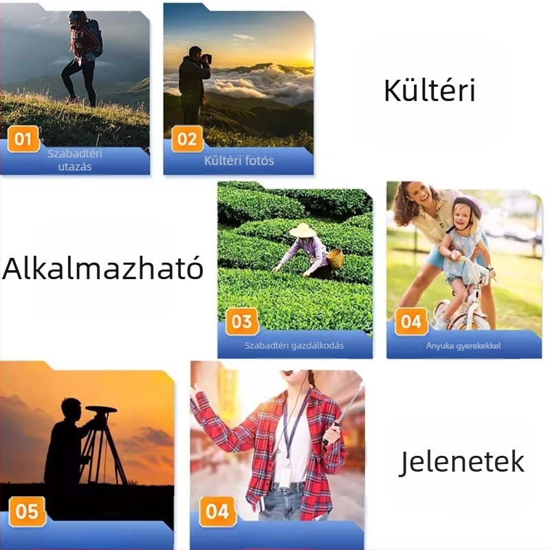 Kreatív tervezésű napernyő UV védelem UPF 40+; hordozható hátizsák-stílusú, tea szedésére, horgászatra és fényképezésre; 8 borda, fél-automatikus nyitás, műanyag fogantyú