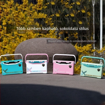 1:6-os méretű horgász doboz modell, mini doboz és díszfigura