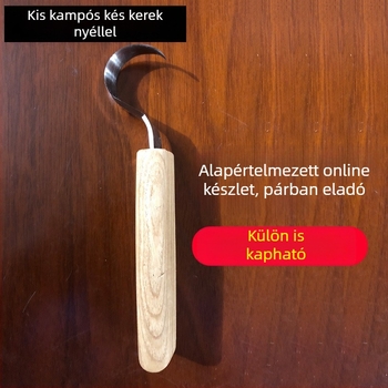 Fraxinus mandshurica faragókészlet: egyenes, görbe, ferde és kis görbült farokkal rendelkező pengék; tartalmaz gyökérfaragó kést